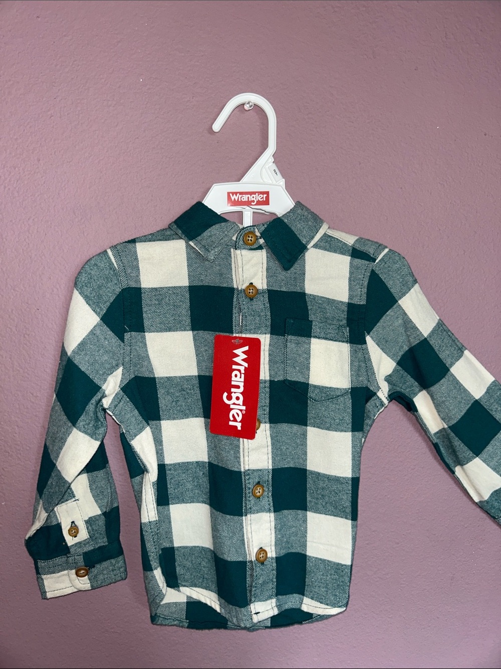 WRANGLER PLAID FLANNEL
